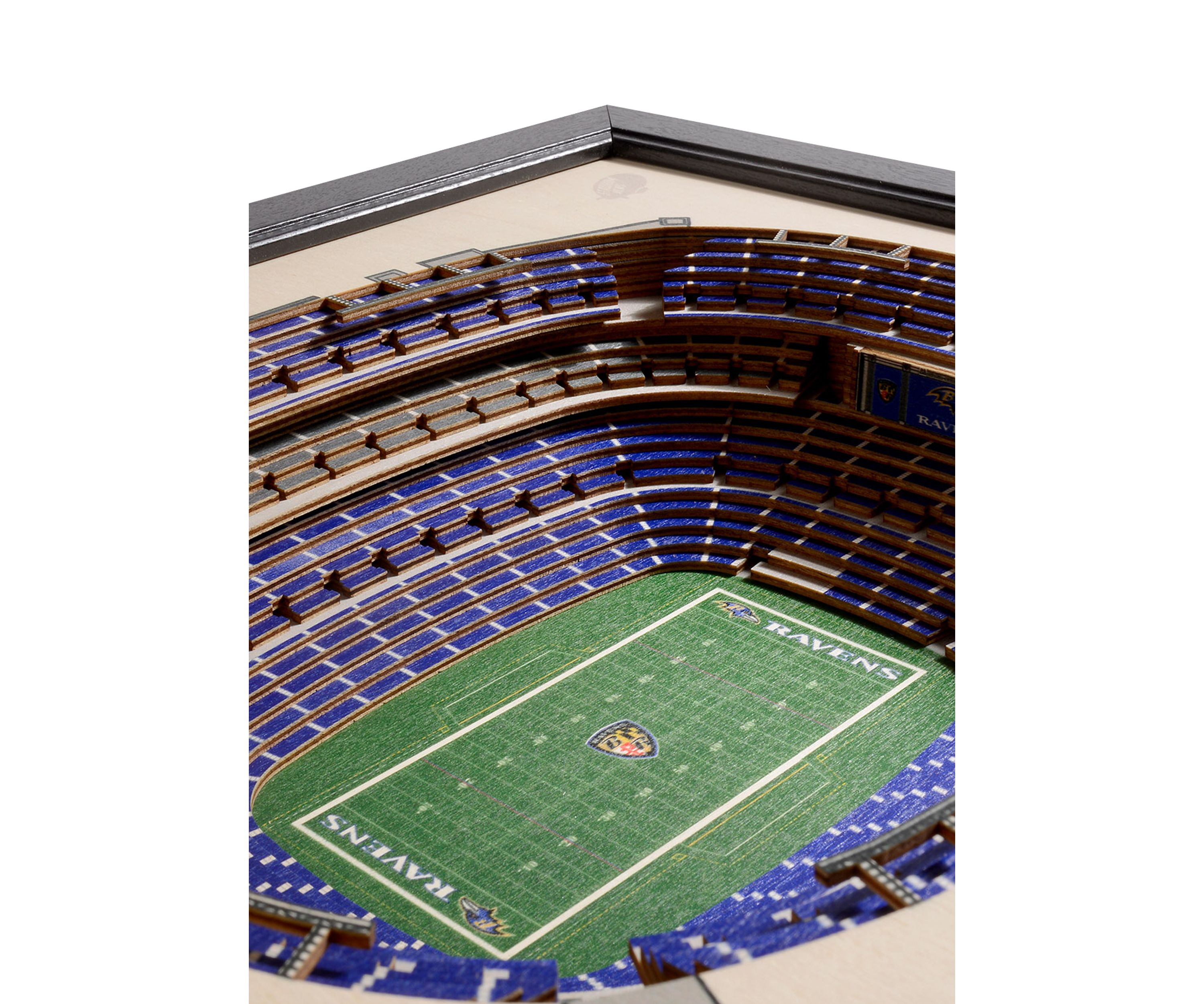 YouTheFan NFL Baltimore Ravens 25-Layer StadiumViews 3D Wall Art - M&T Bank Stadium