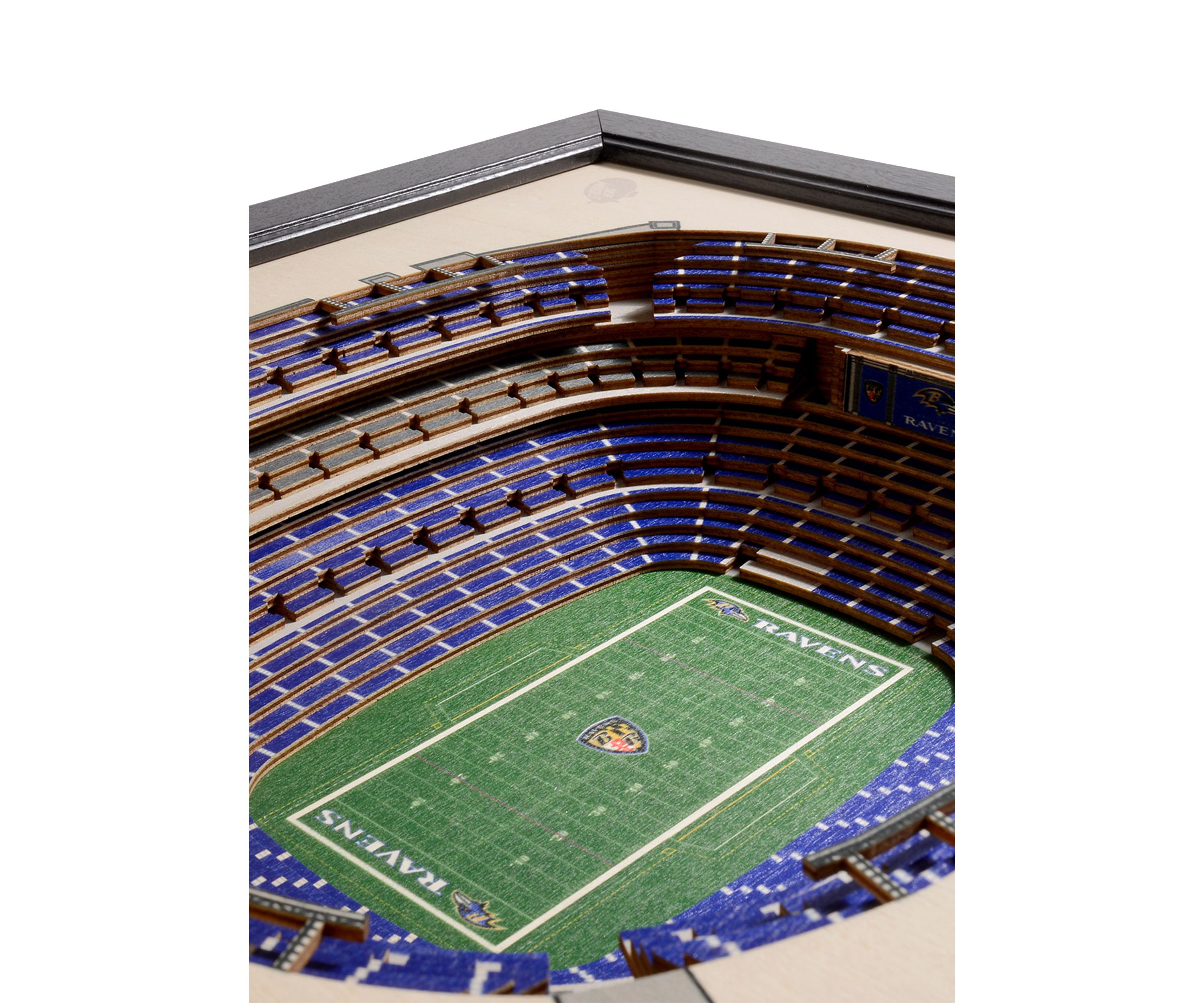 YouTheFan NFL Baltimore Ravens 25-Layer StadiumViews 3D Wall Art - M&T Bank Stadium