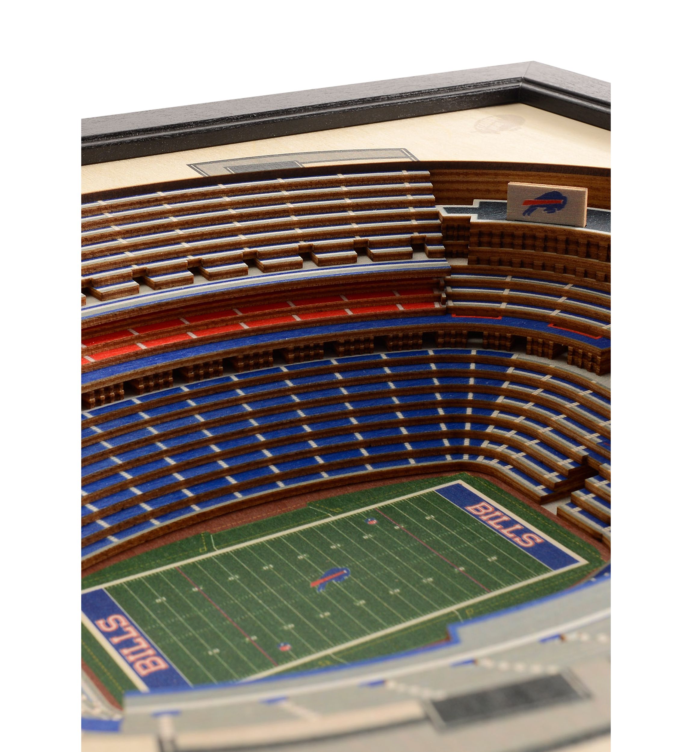 YouTheFan NFL Buffalo Bills 25-Layer StadiumViews 3D Wall Art - New Era Field