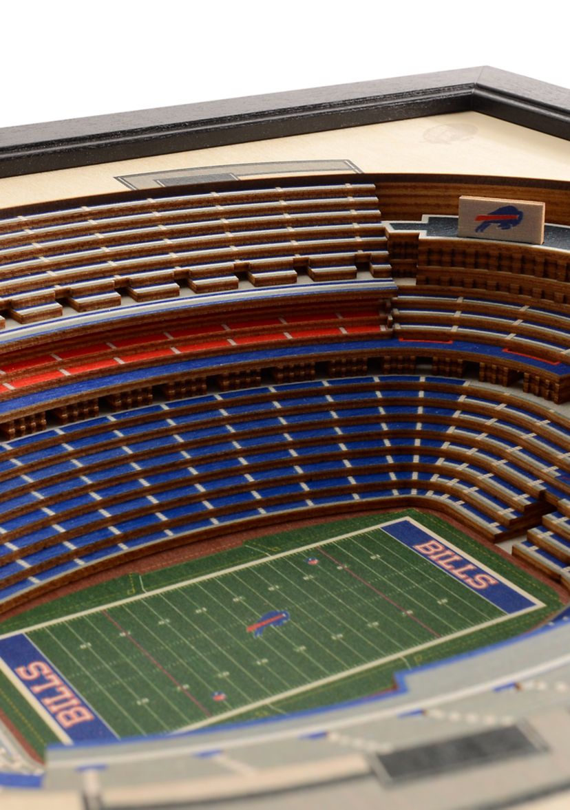 YouTheFan NFL Buffalo Bills 25-Layer StadiumViews 3D Wall Art - New Era Field