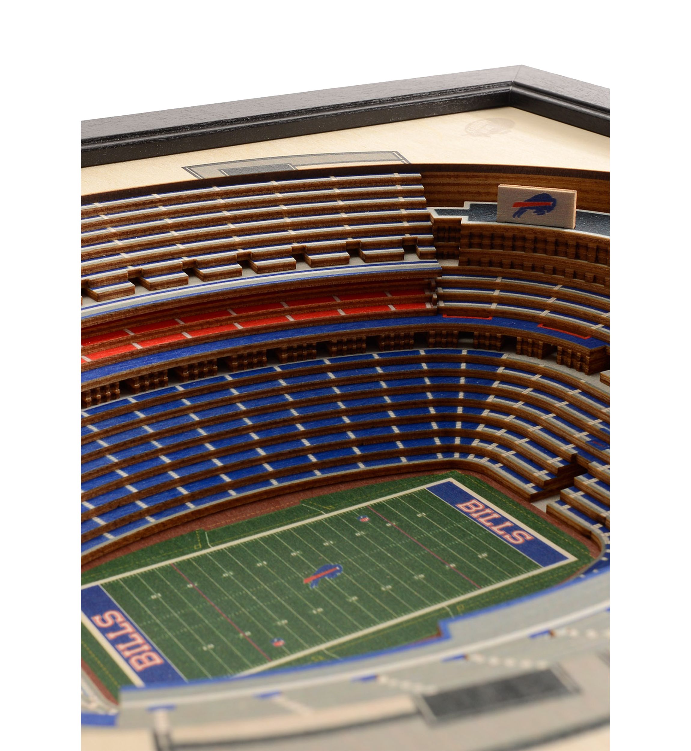 YouTheFan NFL Buffalo Bills 25-Layer StadiumViews 3D Wall Art - New Era Field