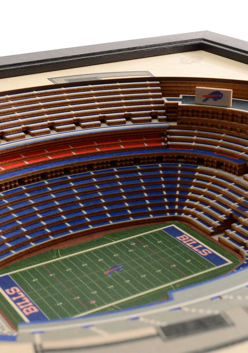 YouTheFan NFL Buffalo Bills 25-Layer StadiumViews 3D Wall Art - New Era Field