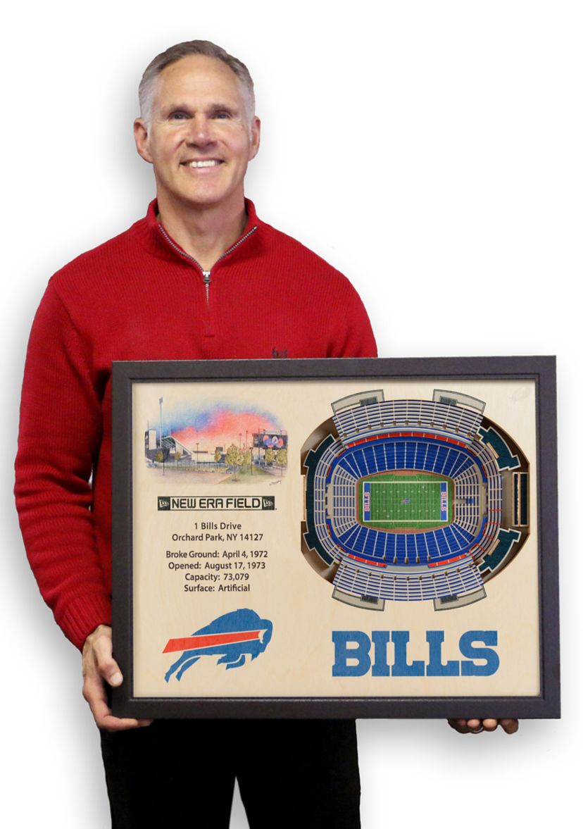YouTheFan NFL Buffalo Bills 25-Layer StadiumViews 3D Wall Art - New Era Field