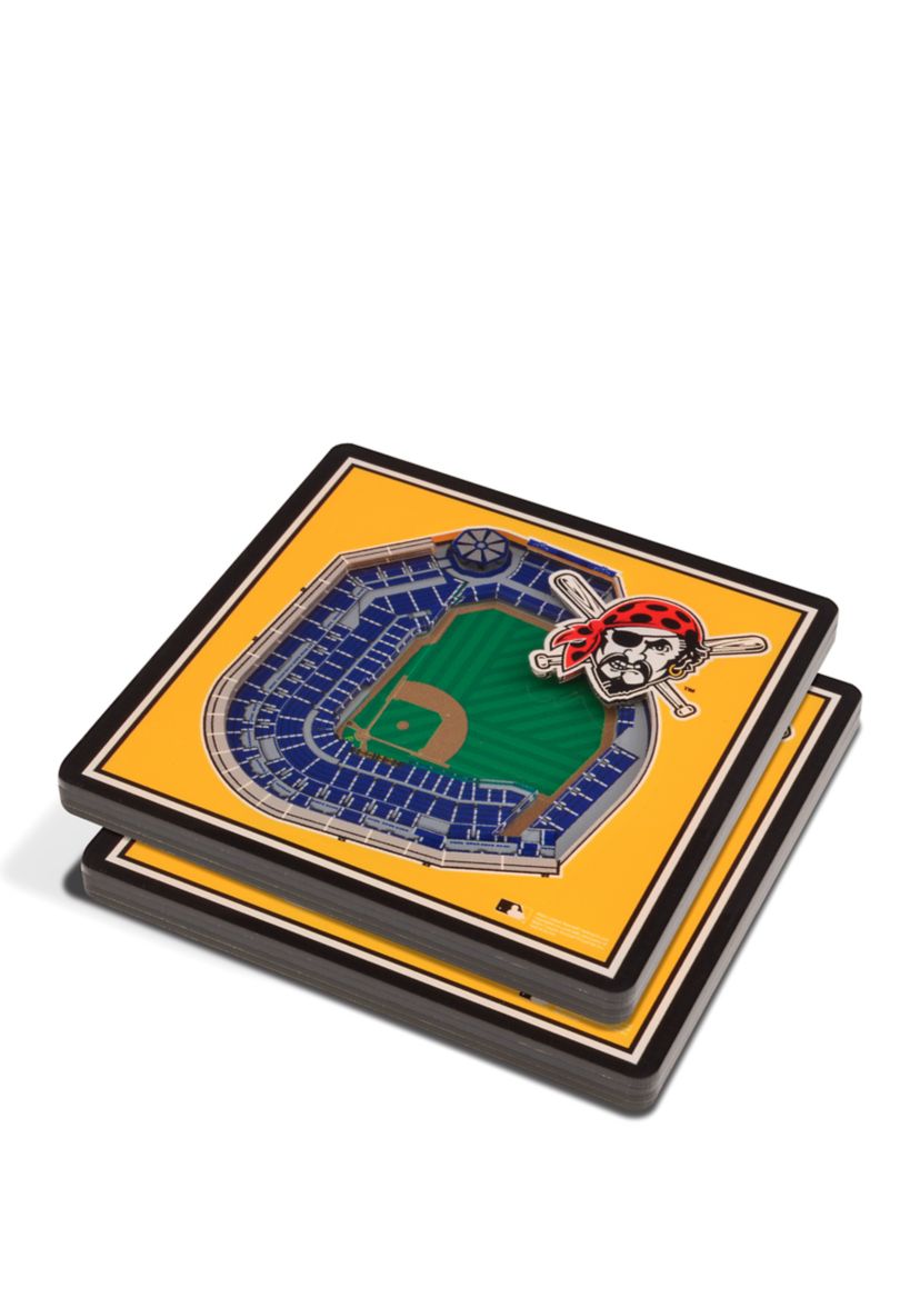 YouTheFan MLB Pittsburgh Pirates 3D StadiumView Coasters - PNC Park