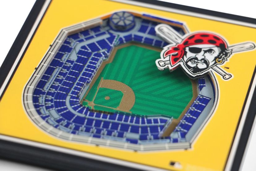 YouTheFan MLB Pittsburgh Pirates 3D StadiumView Coasters - PNC Park