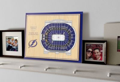 YouTheFan NHL Tampa Bay Lightning 5-Layer StadiumView 3D Wall Art - Amalie Arena