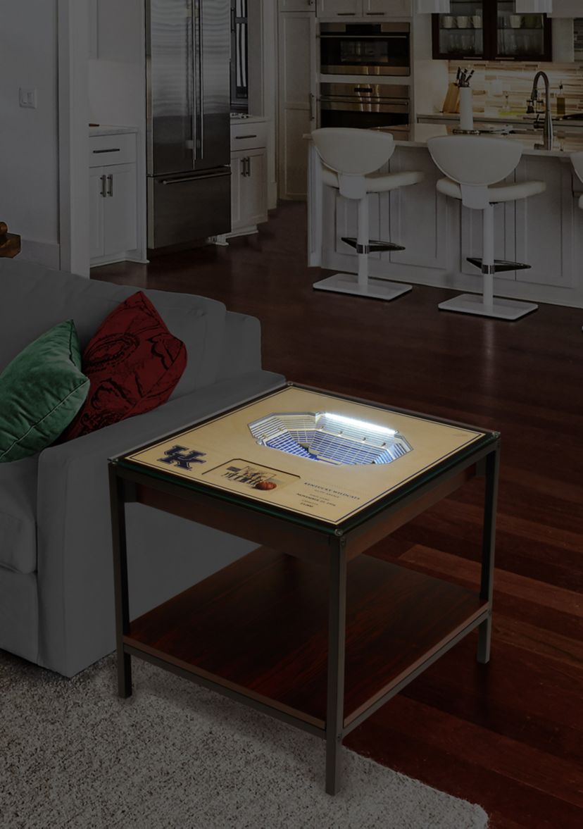 NCAA Kentucky Wildcats 25 Layer StadiumViews Lighted End Table - Rupp Arena