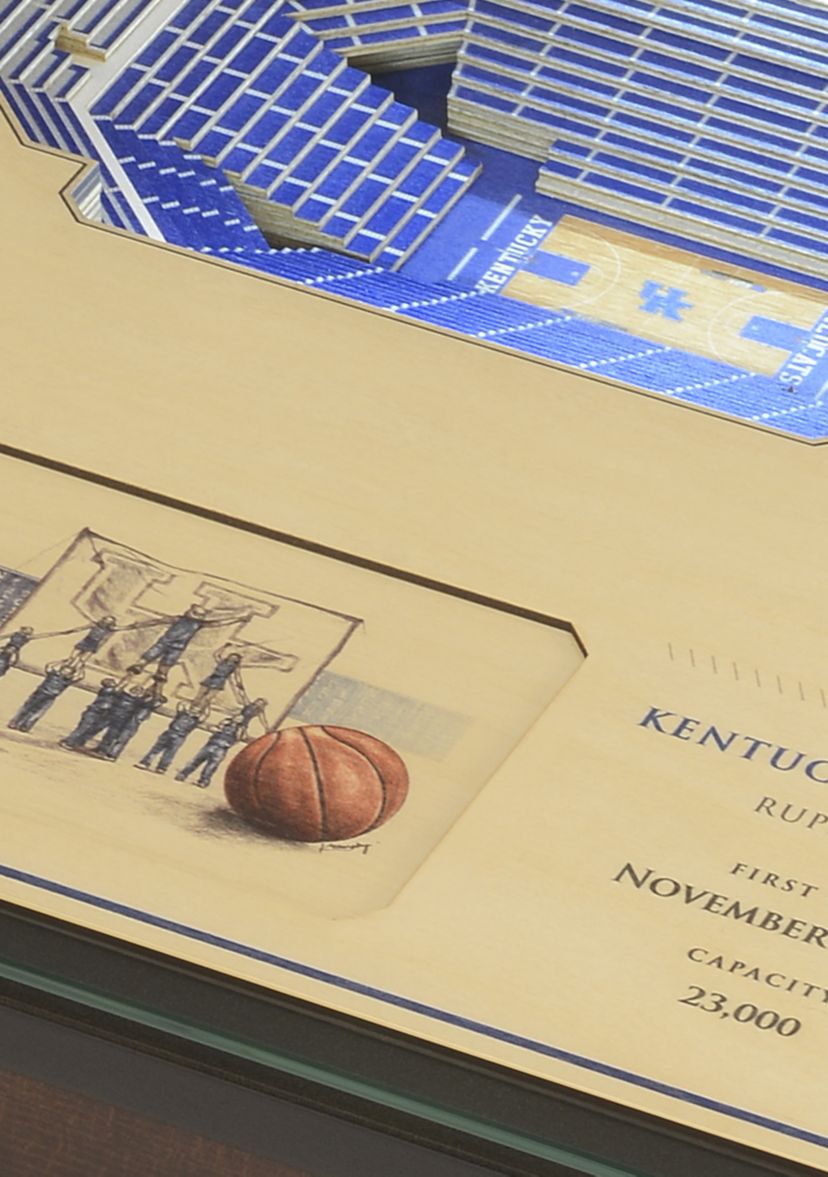 NCAA Kentucky Wildcats 25 Layer StadiumViews Lighted End Table - Rupp Arena