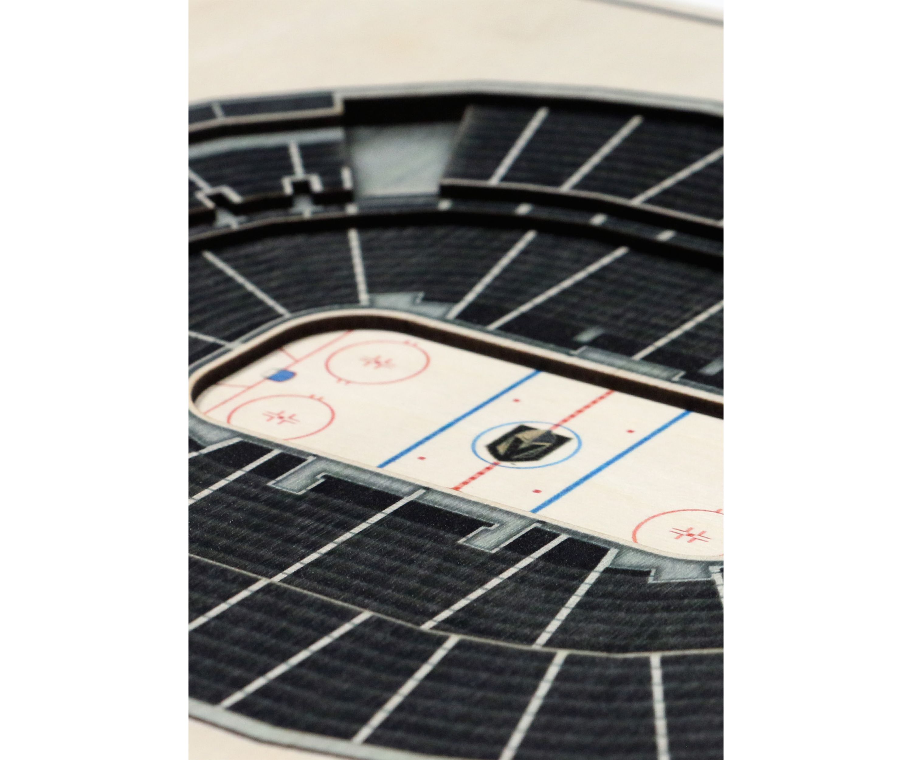 YouTheFan NHL Vegas Golden Knights 5-Layer StadiumView 3D Wall Art - T-Mobile Arena