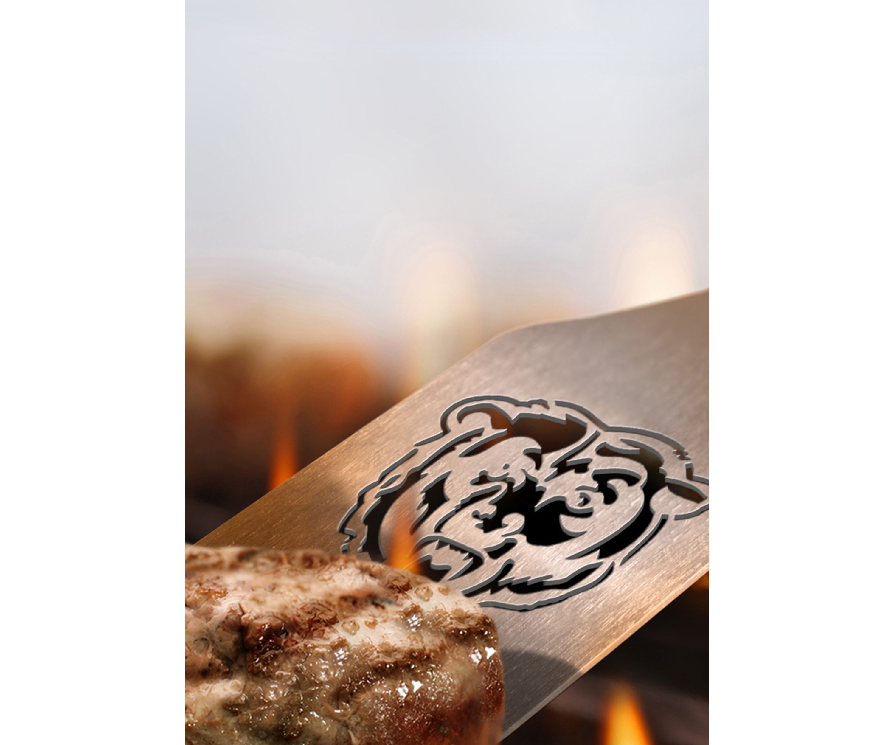 YouTheFan NFL Chicago Bears Spirit Series 3-Piece BBQ Set