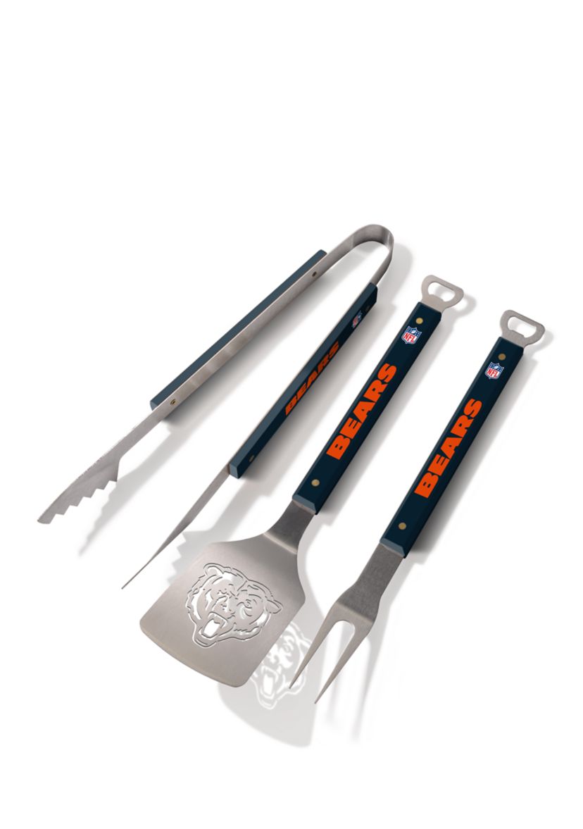 YouTheFan NFL Chicago Bears Spirit Series 3-Piece BBQ Set