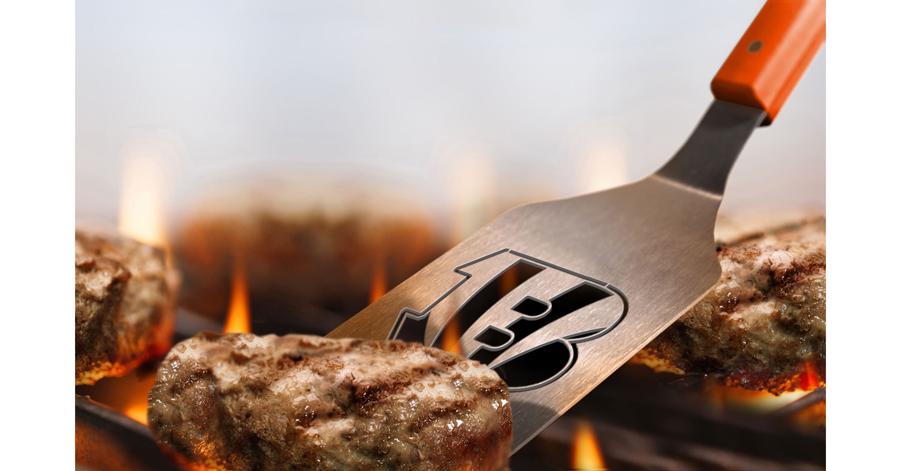 YouTheFan NFL Cincinnati Bengals Spirit Series 3-Piece BBQ Set