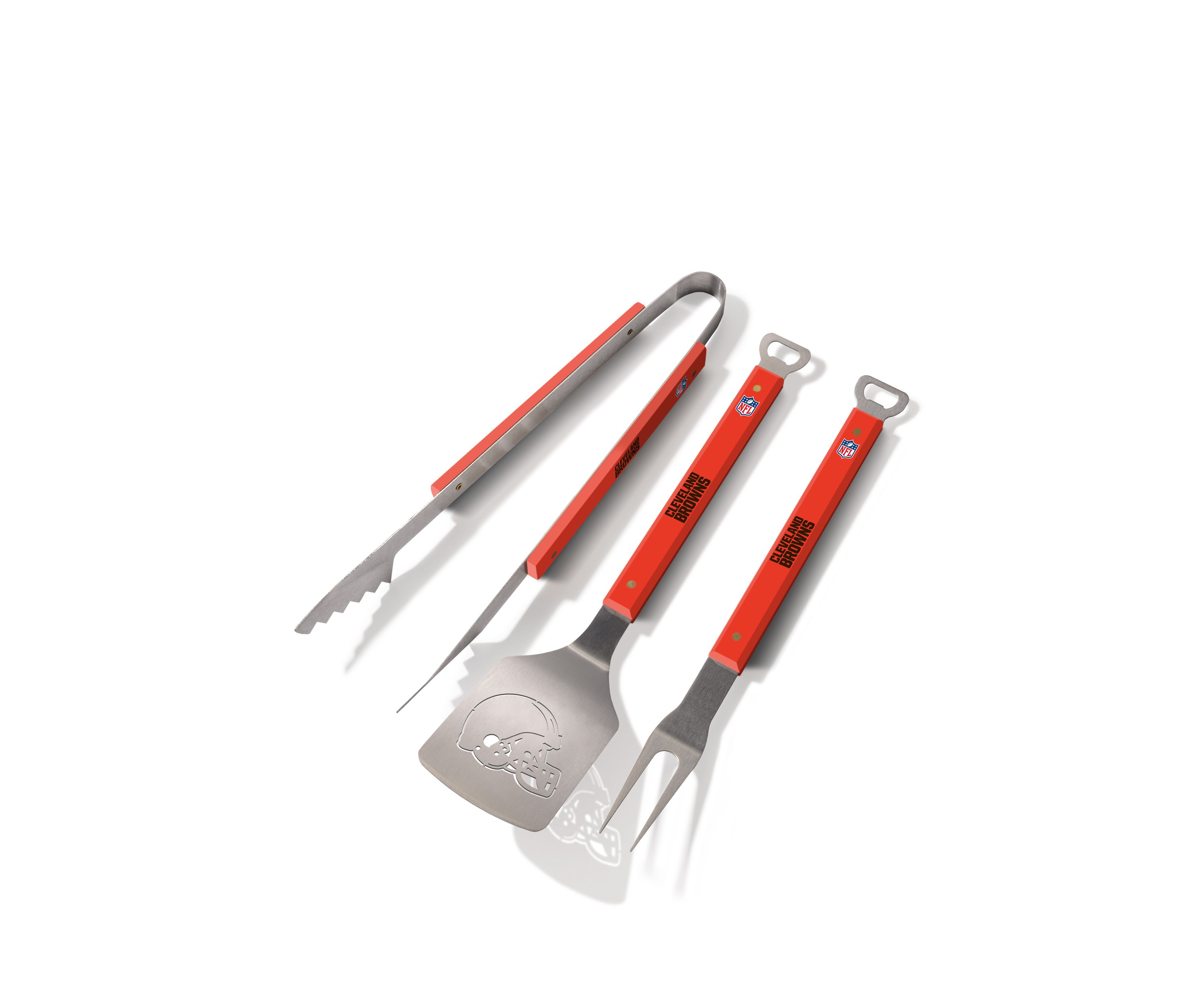 YouTheFan NFL Cleveland Browns Spirit Series 3-Piece BBQ Set