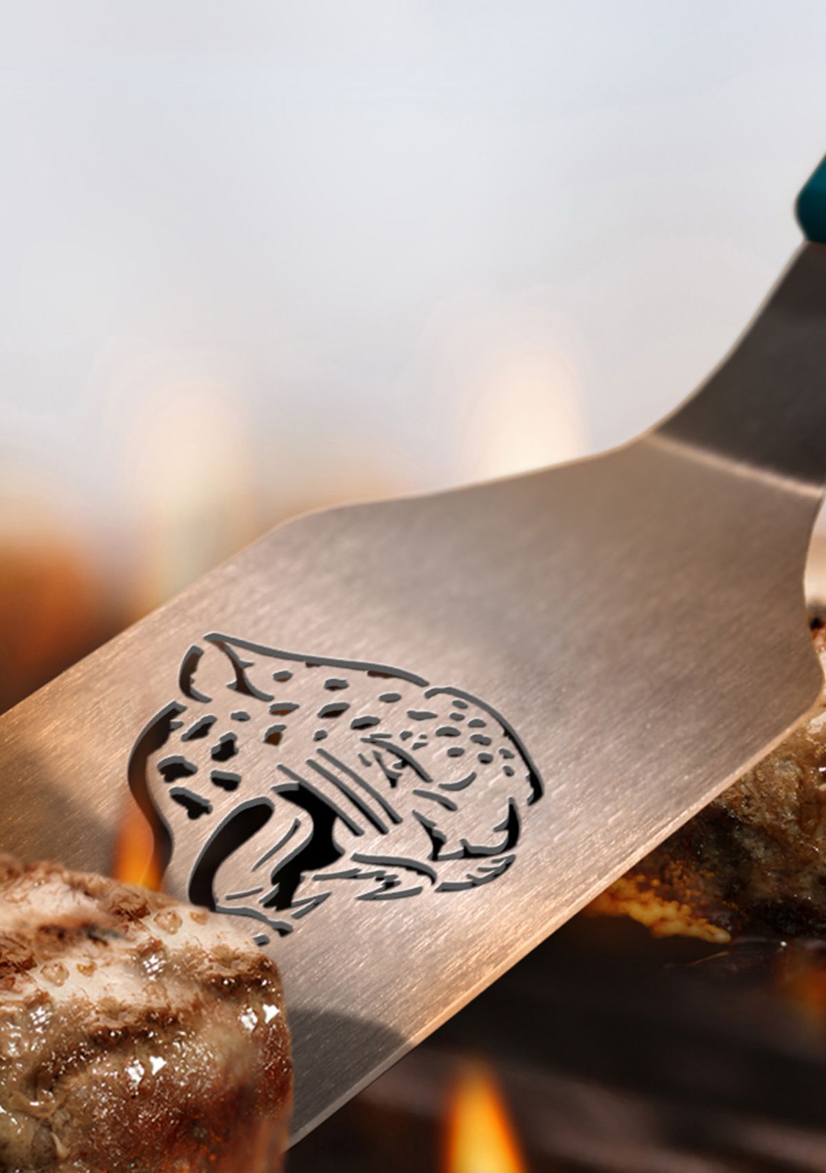 YouTheFan NFL Jacksonville Jaguars Spirit Series 3-Piece BBQ Set