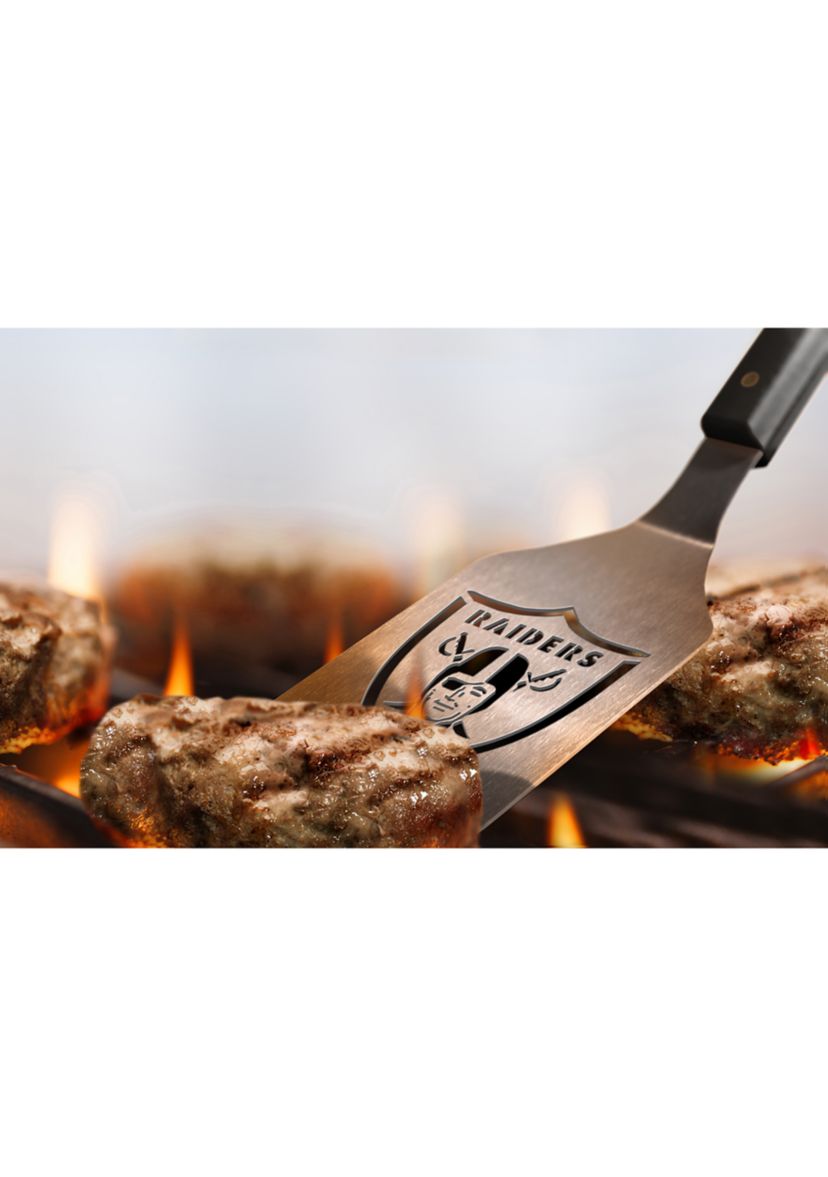 Oakland Raiders YouTheFan NFL Las Vegas Raiders Spirit Series 3-Piece BBQ Set