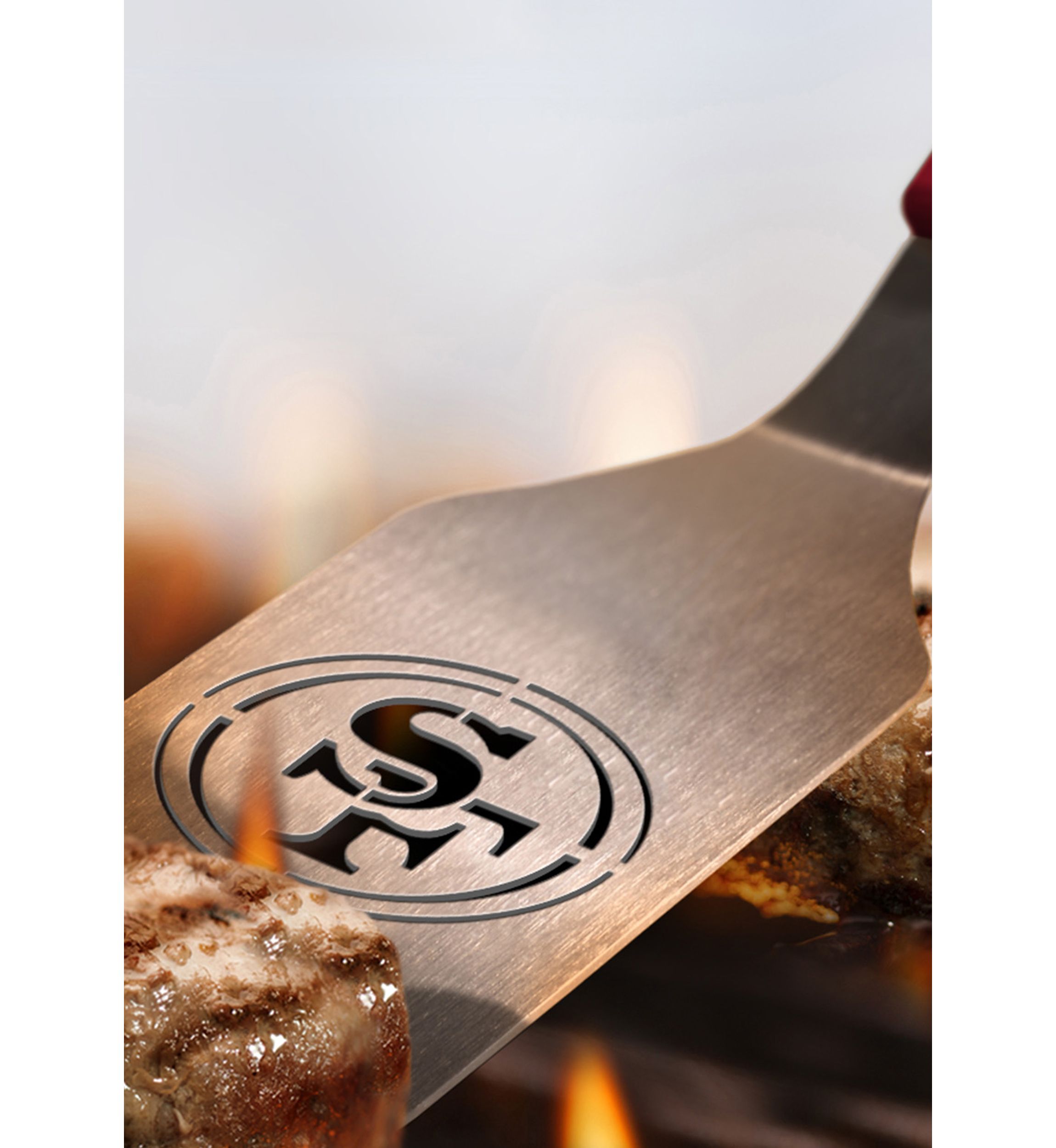 YouTheFan NFL San Francisco 49ers Spirit Series 3-Piece BBQ Set