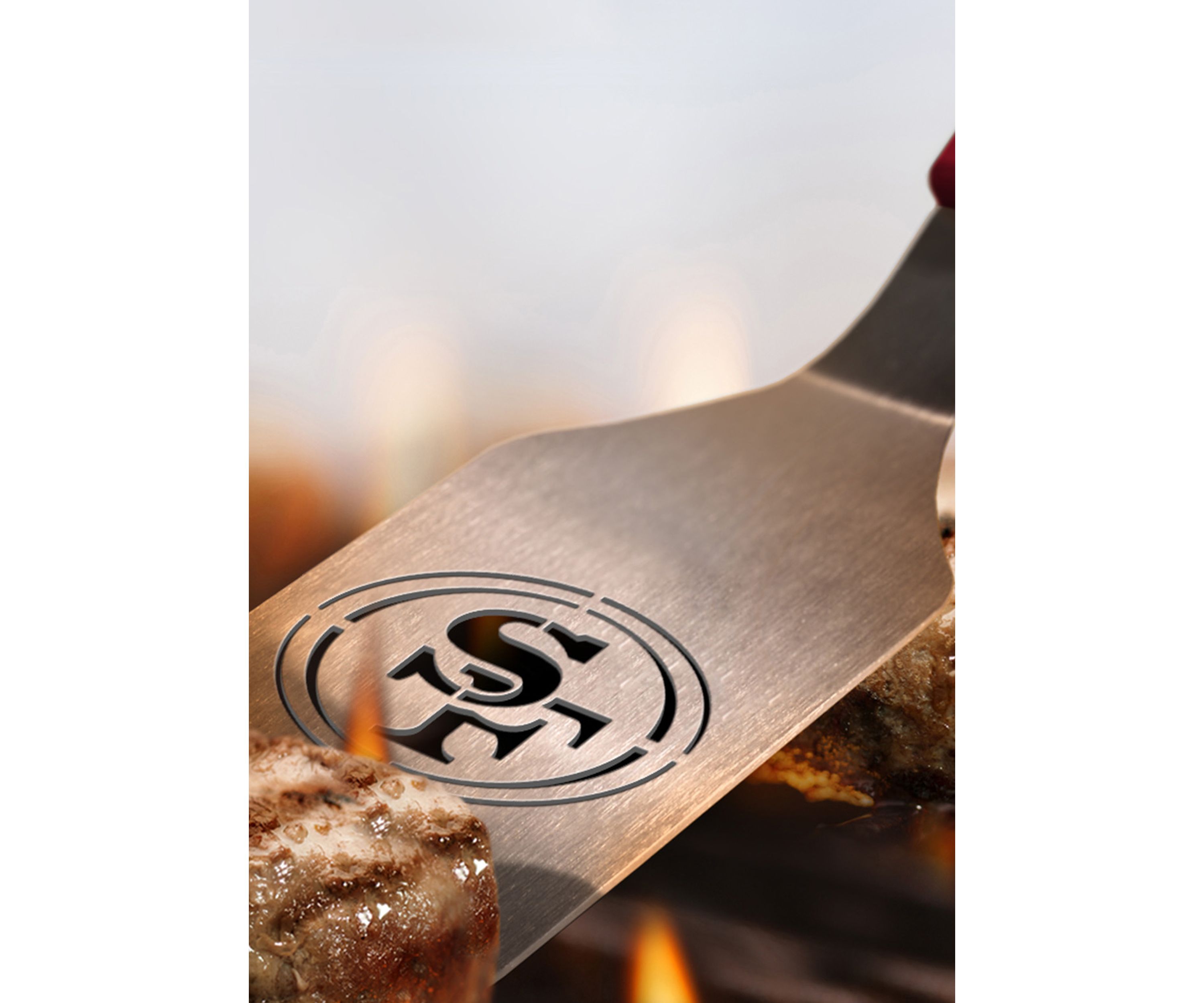 YouTheFan NFL San Francisco 49ers Spirit Series 3-Piece BBQ Set