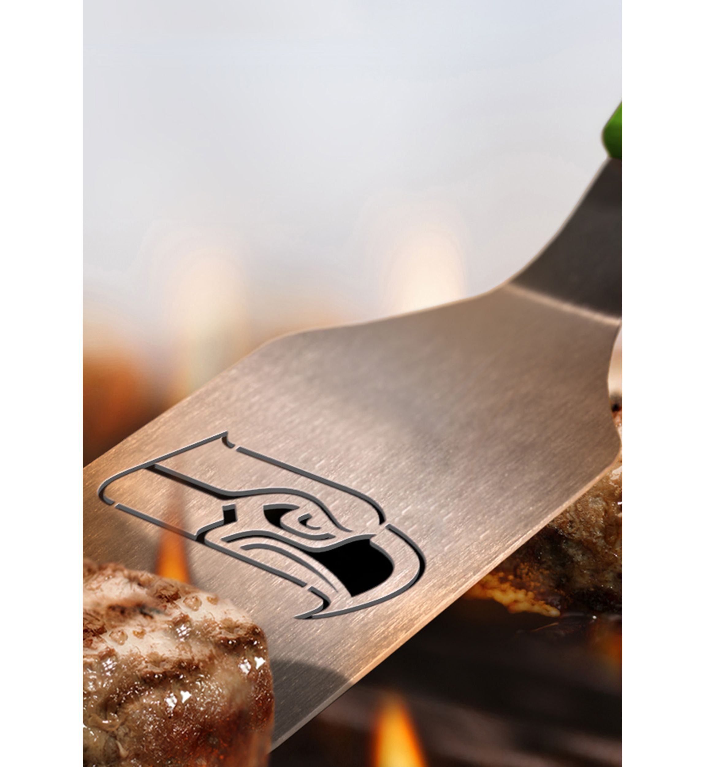 YouTheFan NFL Seattle Seahawks Spirit Series 3-Piece BBQ Set
