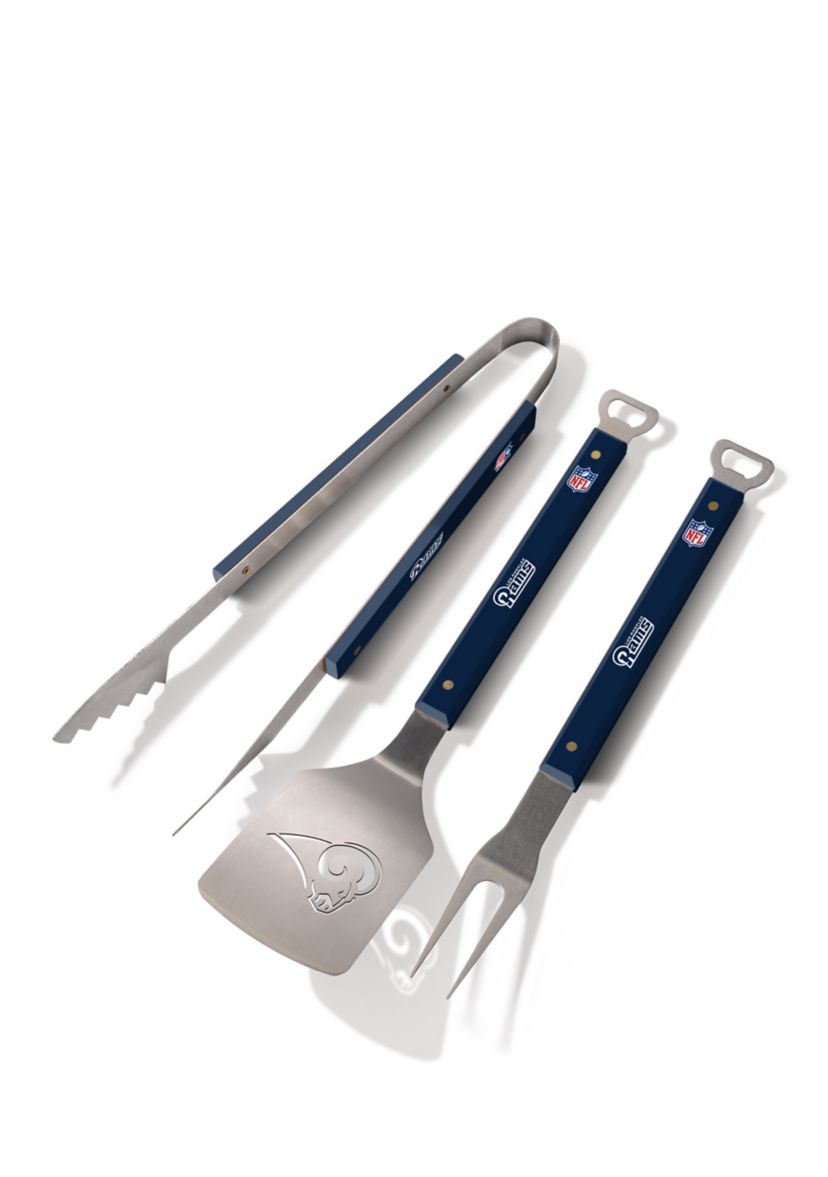 YouTheFan NFL Los Angeles Rams Spirit Series 3-Piece BBQ Set