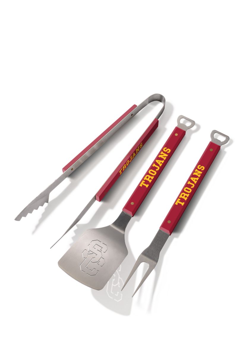 YouTheFan NCAA USC Trojans Spirit Series 3-Piece BBQ Set