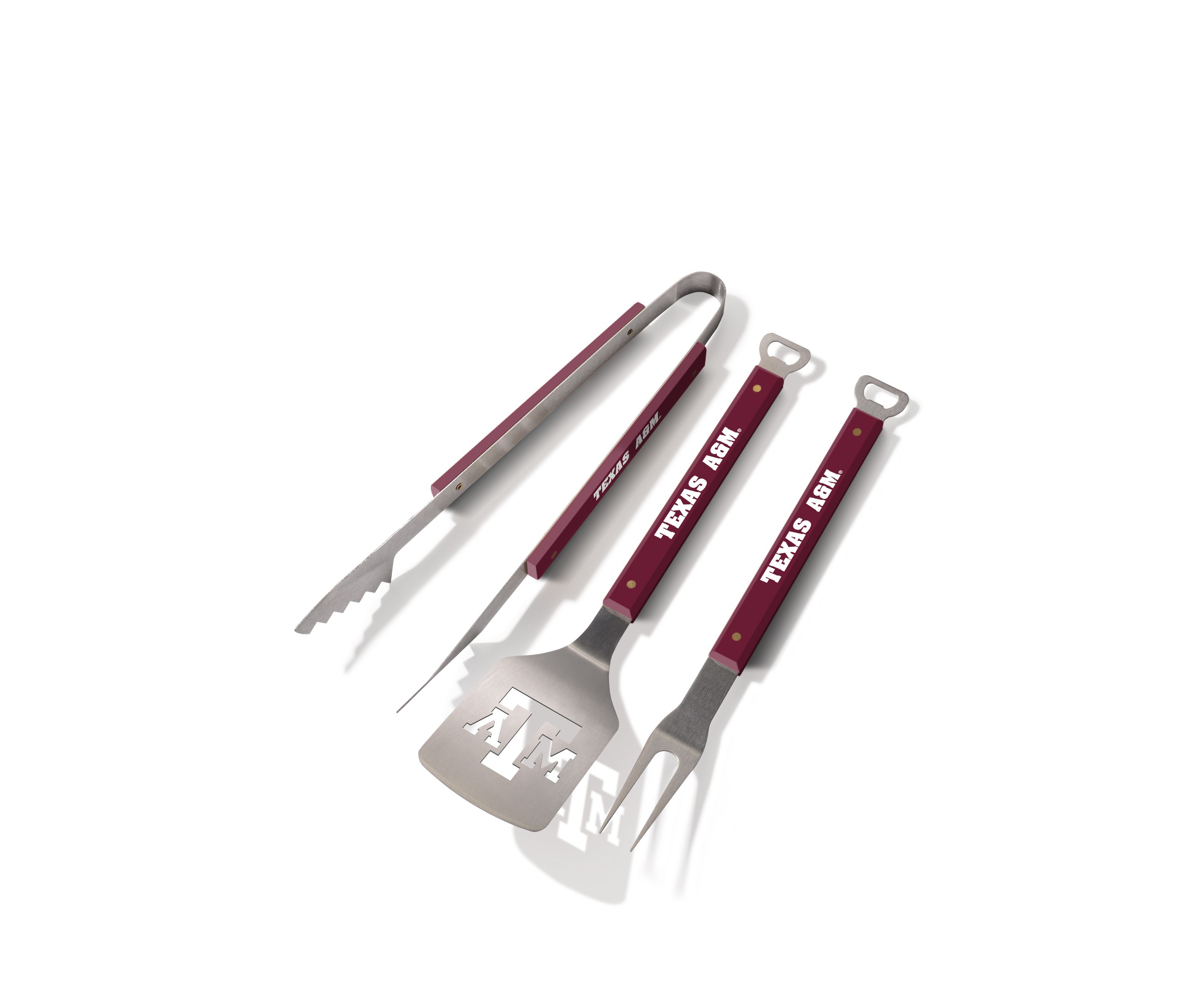 YouTheFan NCAA Texas A&M Aggies Spirit Series 3-Piece BBQ Set