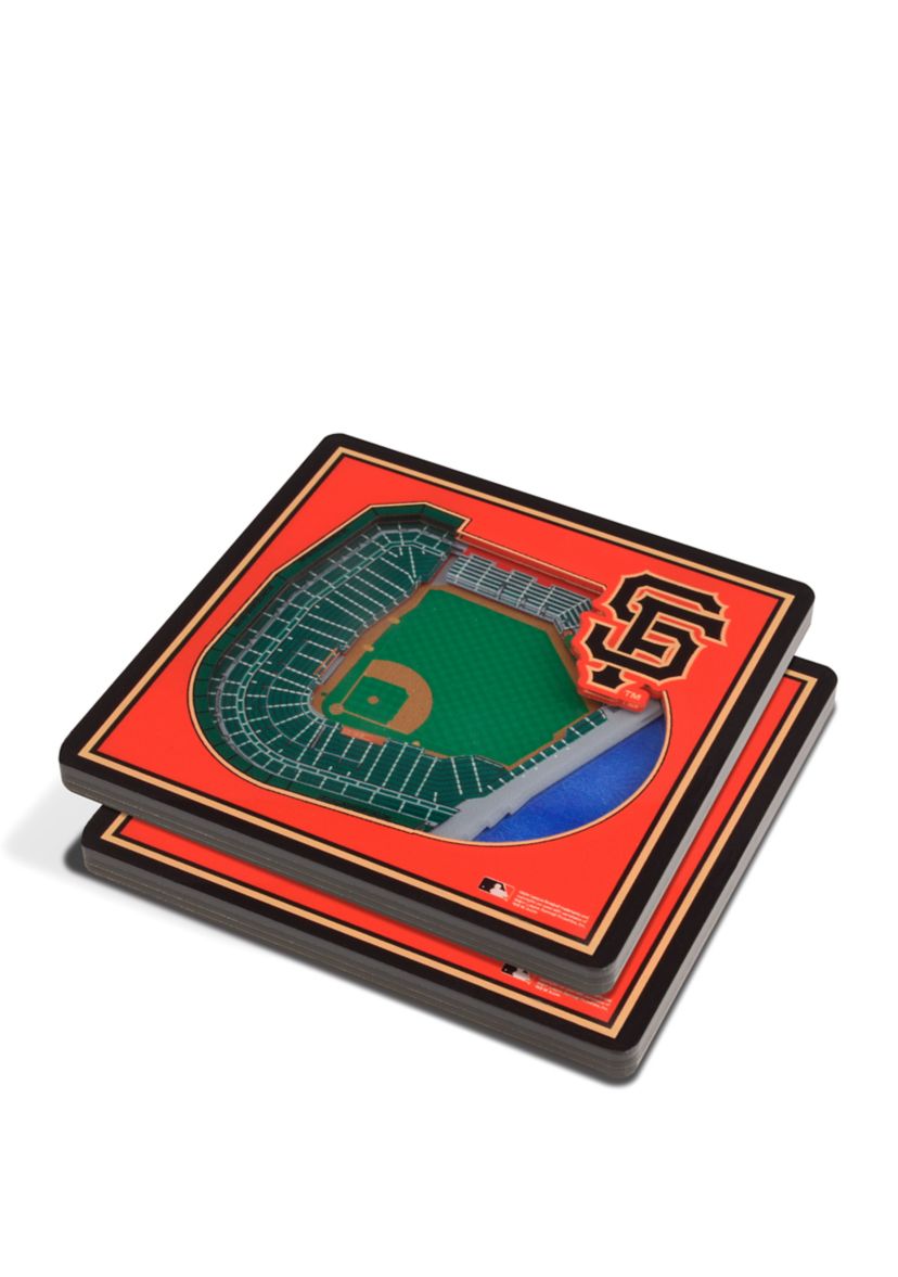 YouTheFan MLB San Francisco Giants 3D StadiumView Coasters - Oracle Park