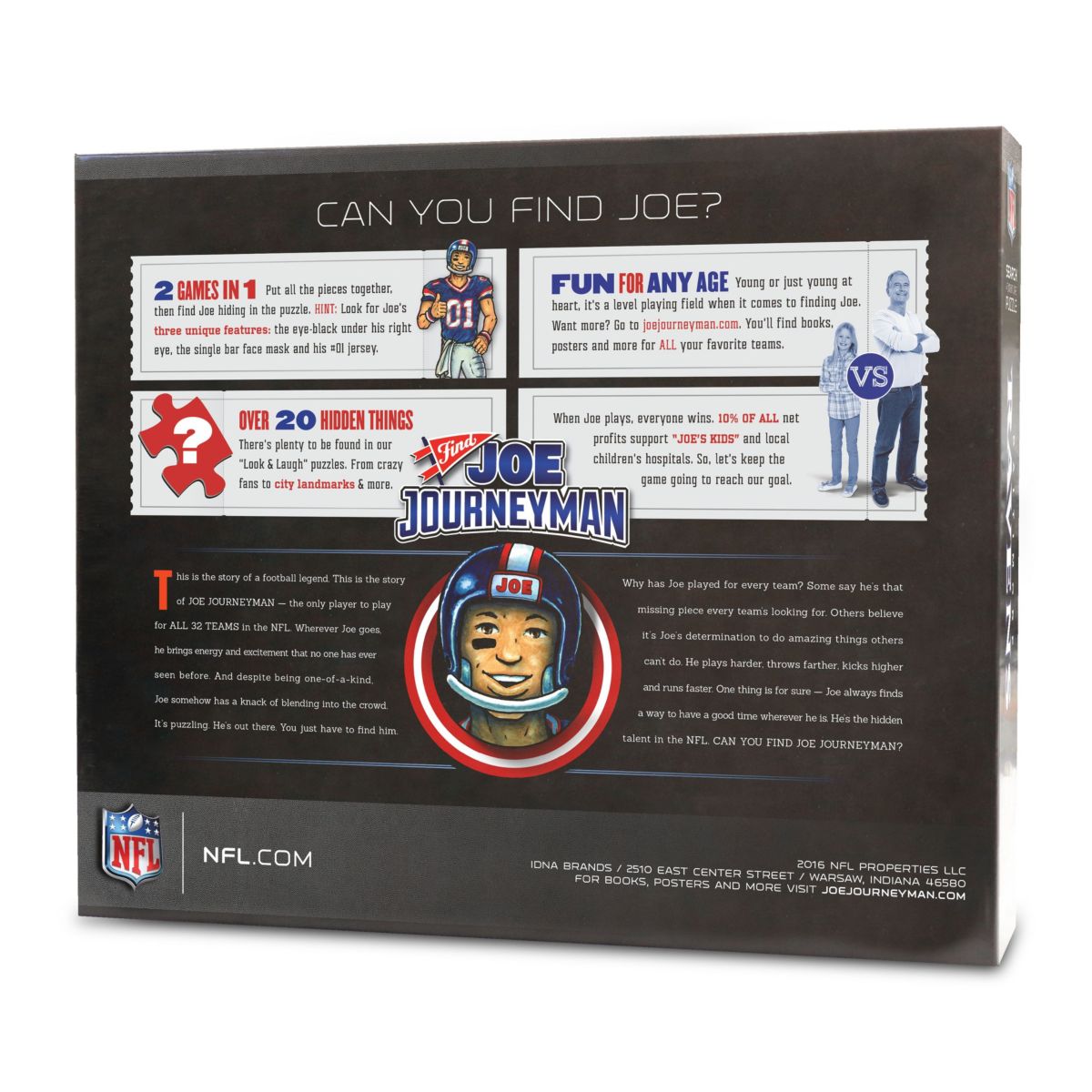 YouTheFan NFL Baltimore Ravens Joe Journeyman 500pc Puzzle