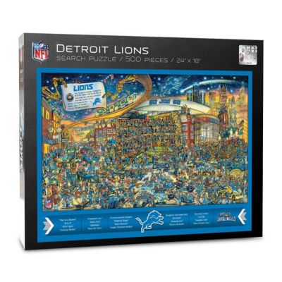 YouTheFan NFL Detroit Lions Joe Journeyman 500pc Puzzle