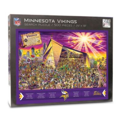 Joe Journeyman NFL Minnesota Vikings Jigsaw Puzzle, 500-Piece: Want to find  Joe journeyman - the only player to play fo…