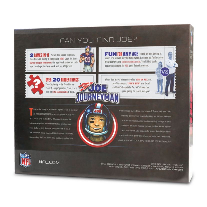 YouTheFan NFL Kansas City Chiefs Joe Journeyman 500pc Puzzle
