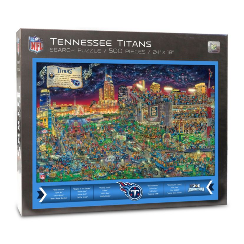 YouTheFan NFL Tennessee Titans Joe Journeyman 500pc Puzzle