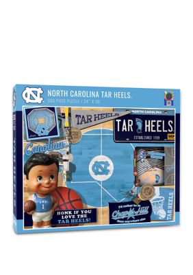 YouTheFan NCAA North Carolina Tar Heels Retro Series 500pc Puzzle