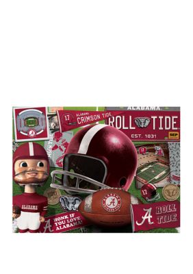 YouTheFan NCAA Alabama Crimson Tide Retro Series 500pc Puzzle