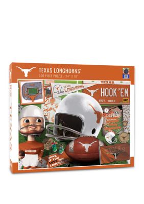 YouTheFan NCAA Texas Longhorns Retro Series 500pc Puzzle