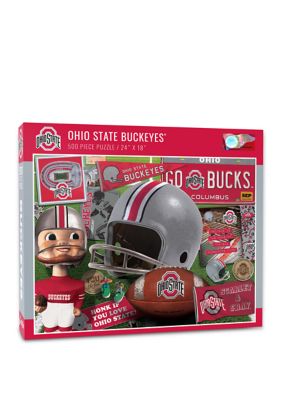 YouTheFan NCAA Ohio State Buckeyes Retro Series 500pc Puzzle