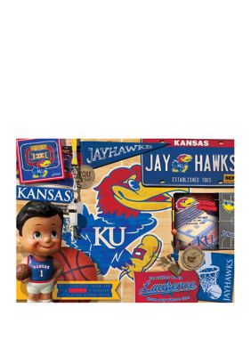 YouTheFan NCAA Kansas Jayhawks Retro Series 500pc Puzzle