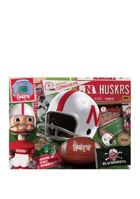 YouTheFan NCAA Nebraska Cornhuskers Retro Series 500pc Puzzle