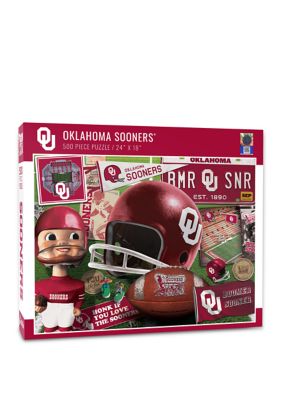 YouTheFan NCAA Oklahoma Sooners Retro Series 500pc Puzzle