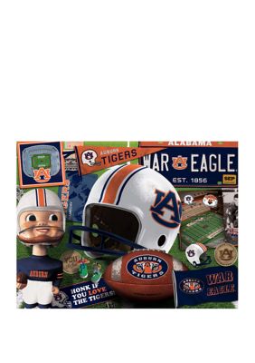 YouTheFan NCAA Auburn Tigers Retro Series 500pc Puzzle