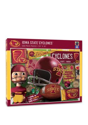 YouTheFan NCAA Iowa State Cyclones Retro Series 500pc Puzzle