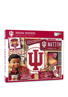 YouTheFan NCAA Indiana Hoosiers Retro Series 500pc Puzzle