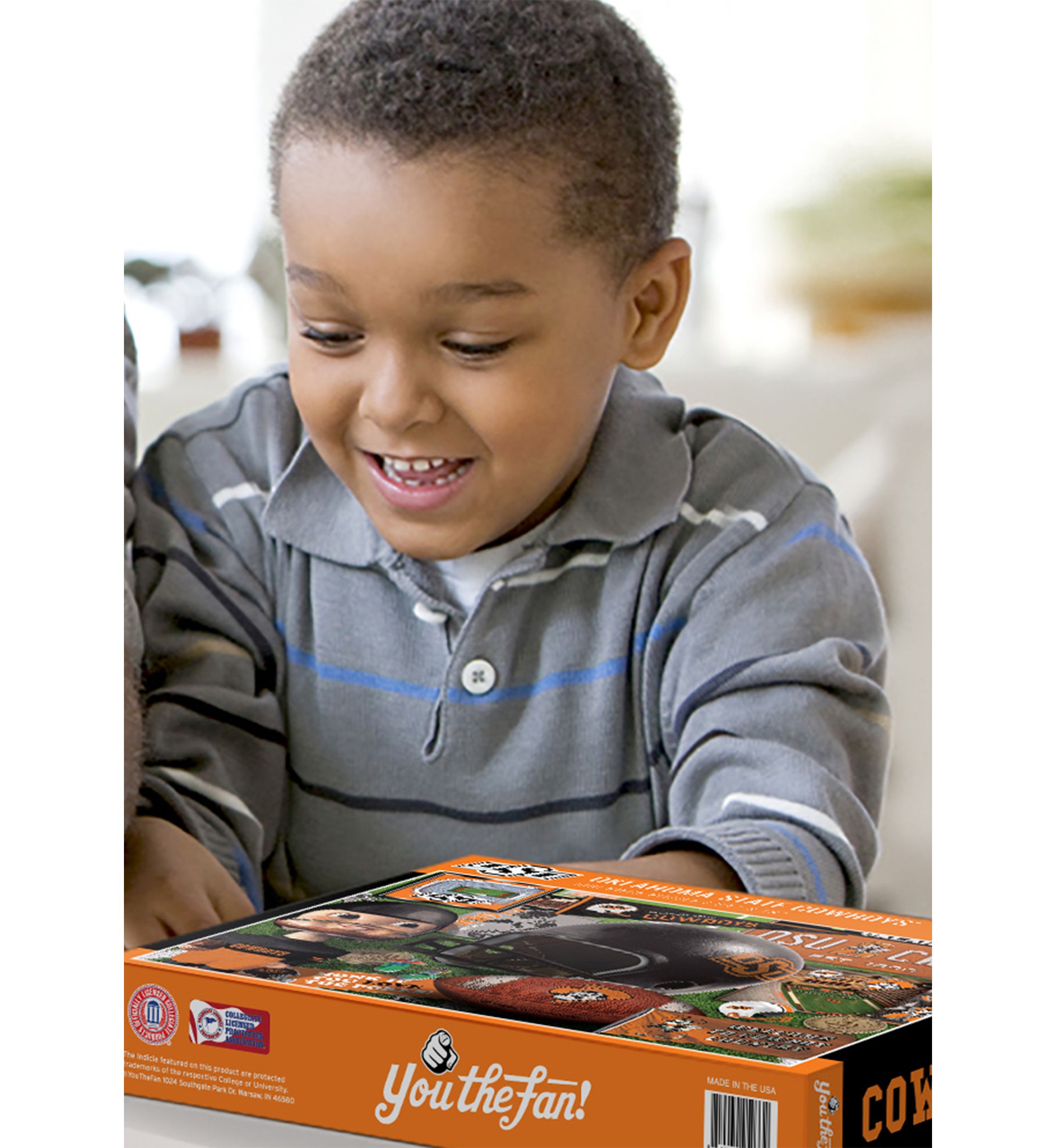 YouTheFan NCAA Oklahoma State Cowboys Retro Series 500pc Puzzle