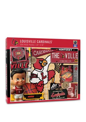 YouTheFan NCAA Louisville Cardinals Retro Series 500pc Puzzle