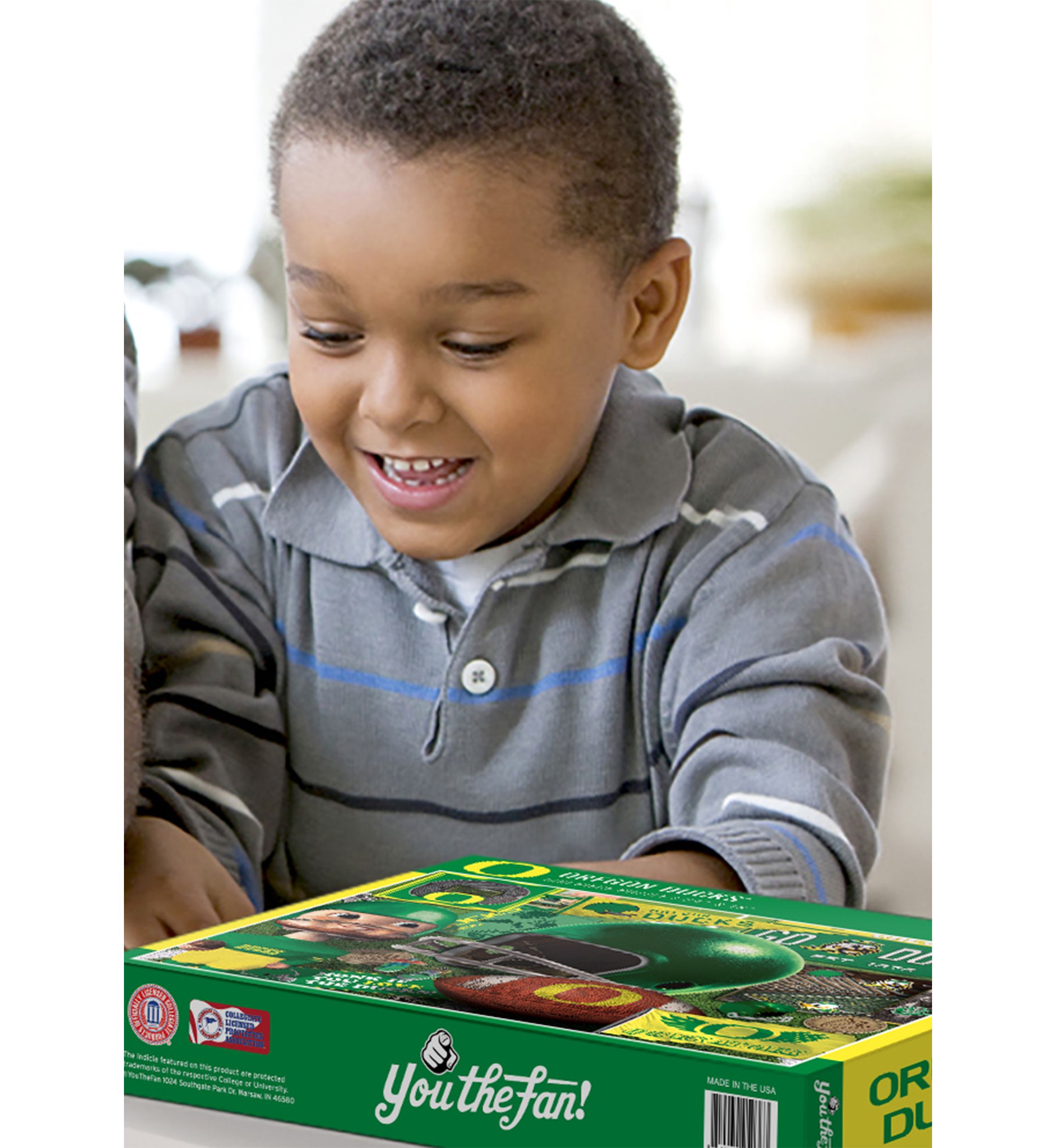 NCAA Oregon Ducks Retro Series Puzzle - 500 Pieces