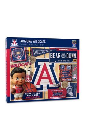 YouTheFan NCAA Arizona Wildcats Retro Series 500pc Puzzle