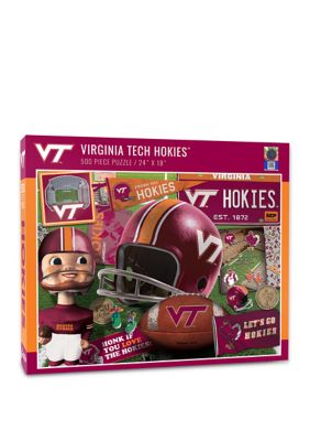 YouTheFan NCAA Virginia Tech Hokies Retro Series 500pc Puzzle