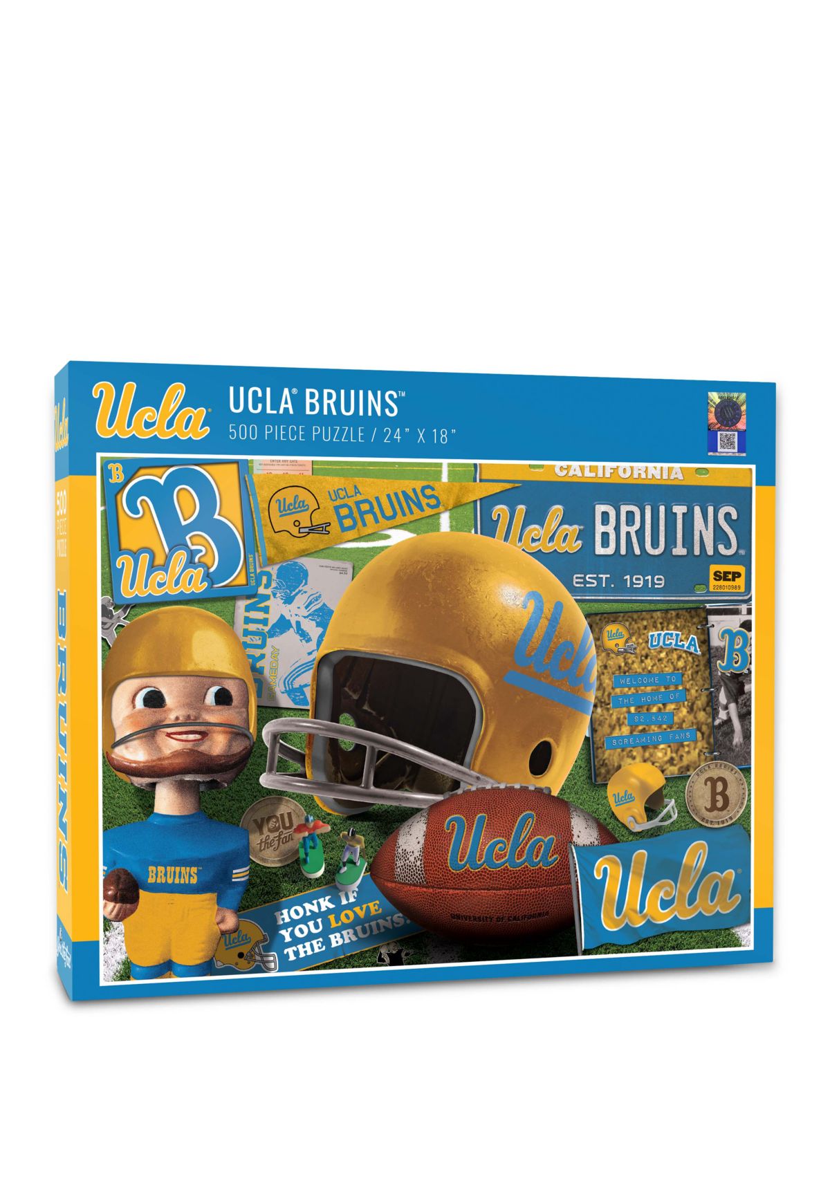 YouTheFan NCAA UCLA Bruins Retro Series 500pc Puzzle