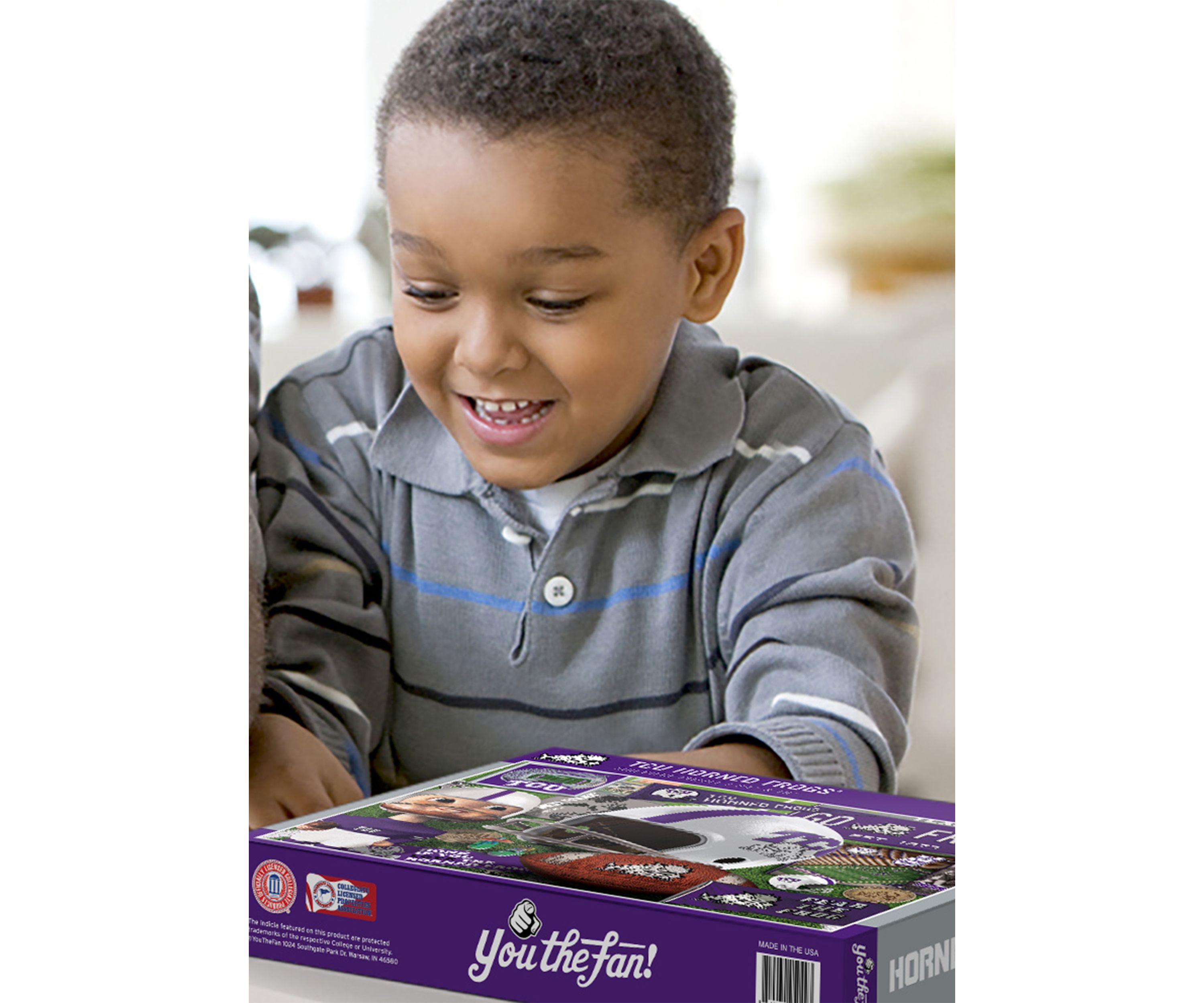 YouTheFan NCAA TCU Horned Frogs Retro Series 500pc Puzzle