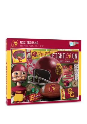 YouTheFan NCAA USC Trojans Retro Series 500pc Puzzle