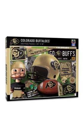 YouTheFan NCAA Colorado Buffaloes Retro Series 500pc Puzzle